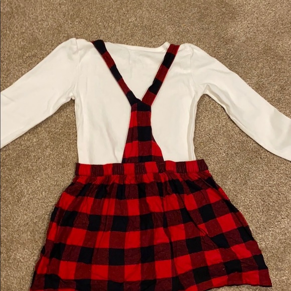Red and black buffalo plaid outfit - Picture 5 of 5